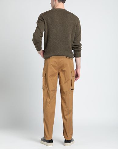 Man Pants Camel Size 28 Cotton, Elastane