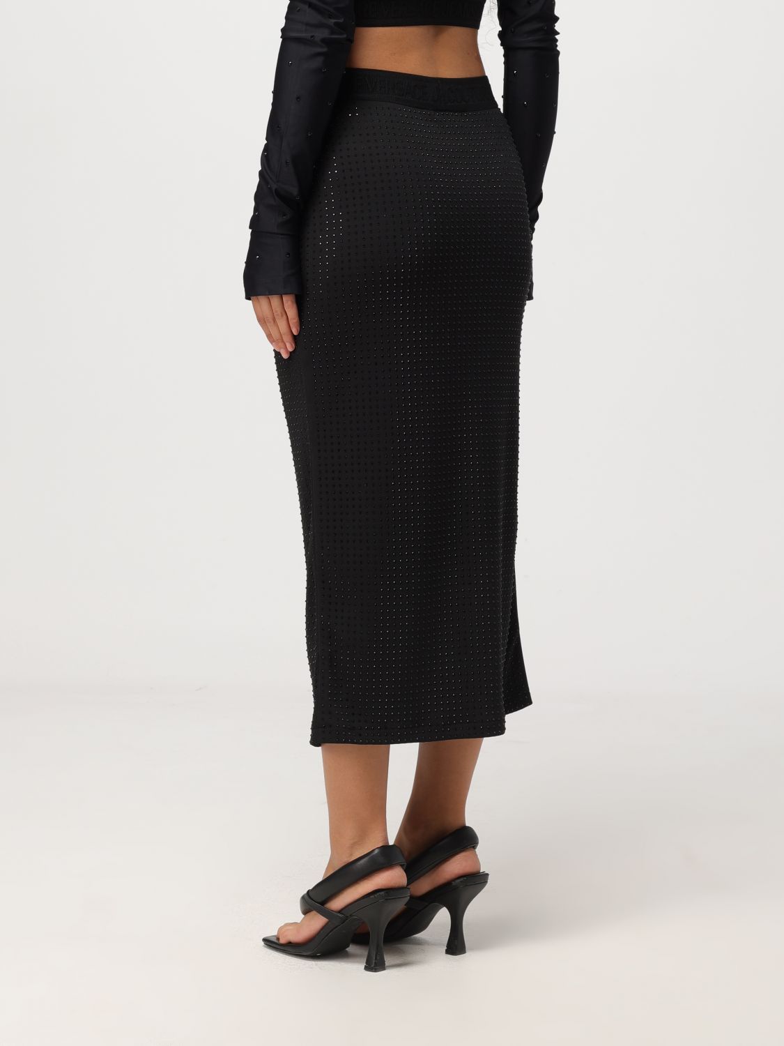 Skirt Woman color Black