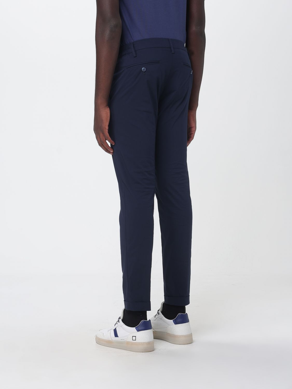 Pants RE-HASH Men color Blue
