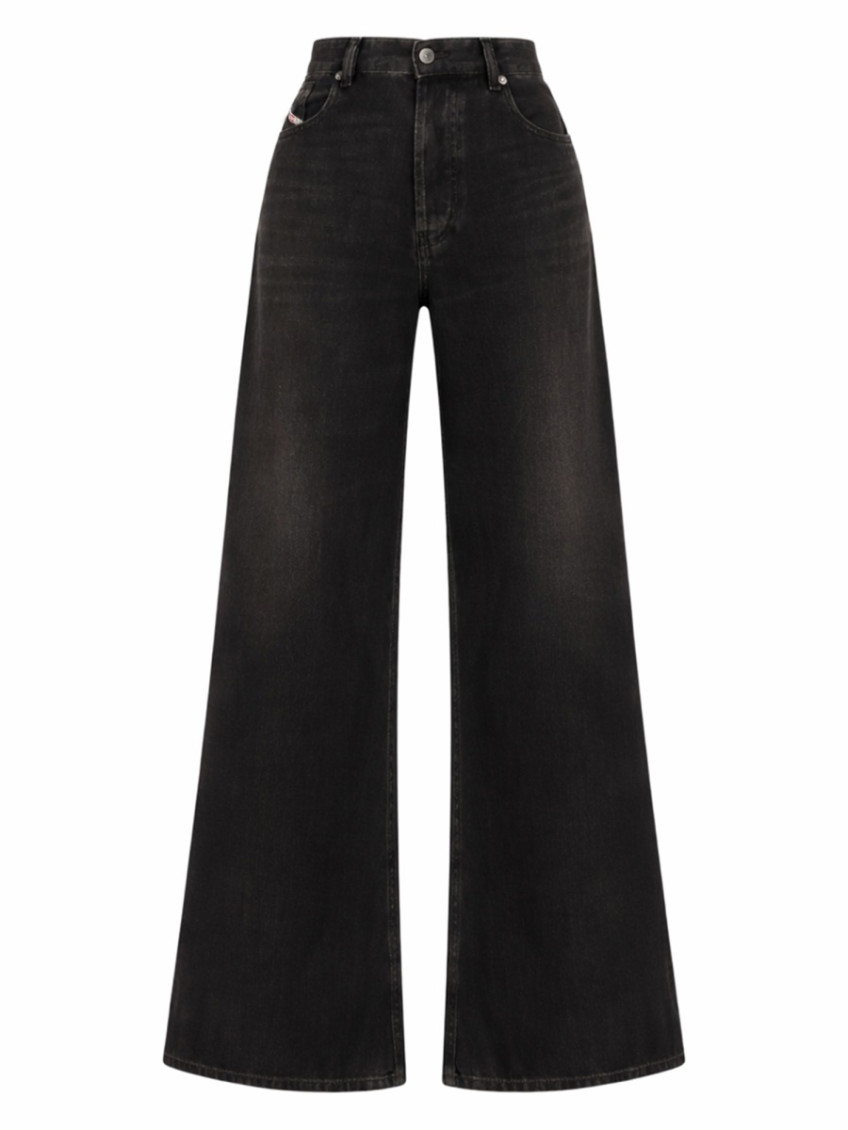 Relaxed Jeans - 1996 D-Sire - Jeans - Woman - Black