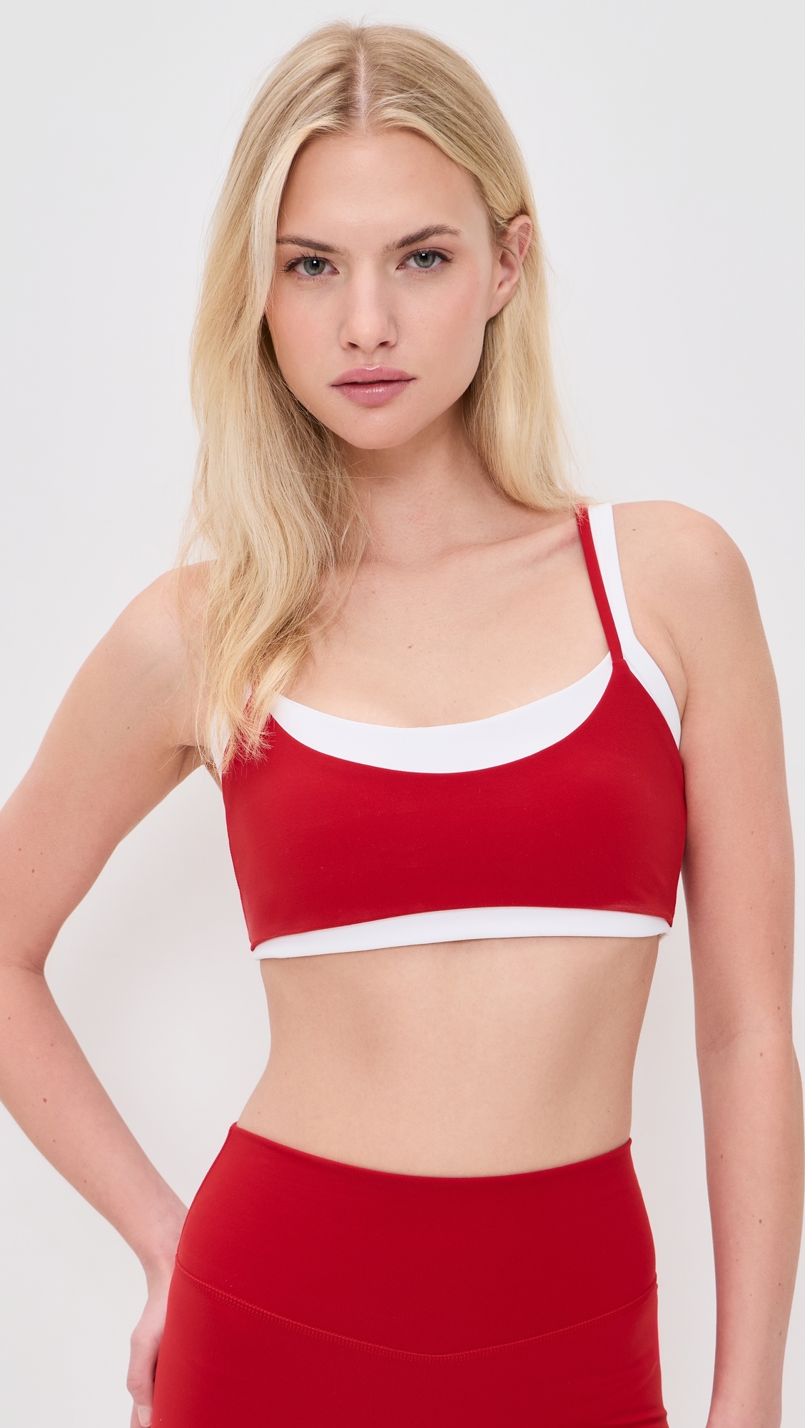 Layered Bra Cherry
