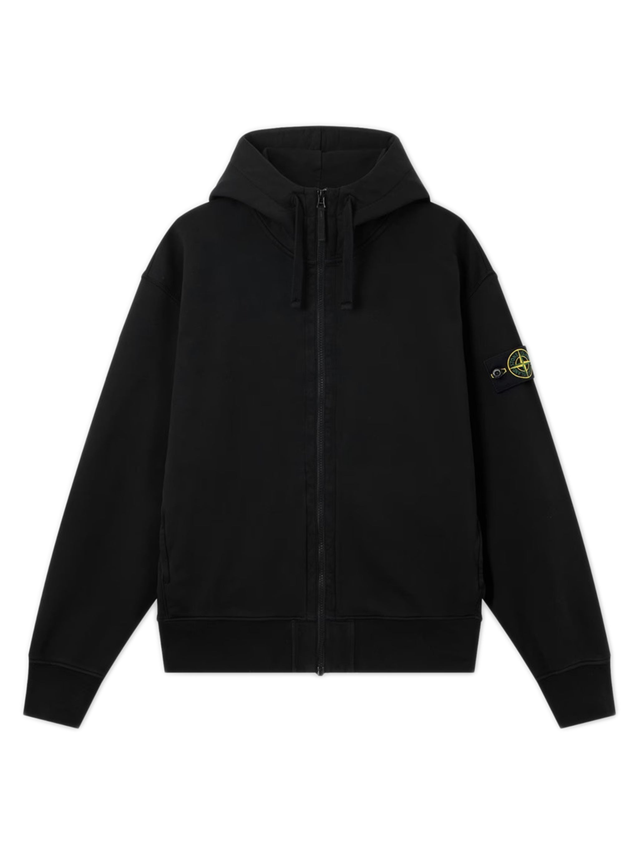 Logo-Patch Zip-Up Hoodie