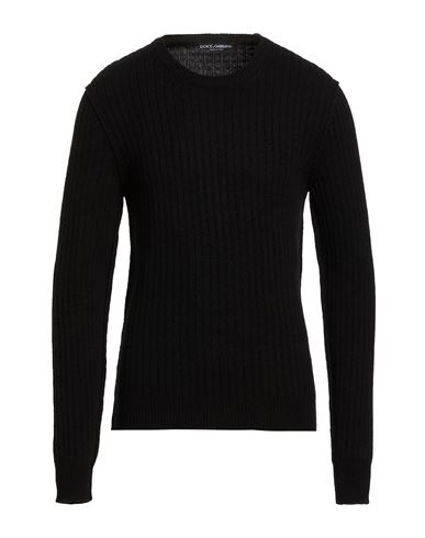 Man Sweater Black Size 40 Cashmere