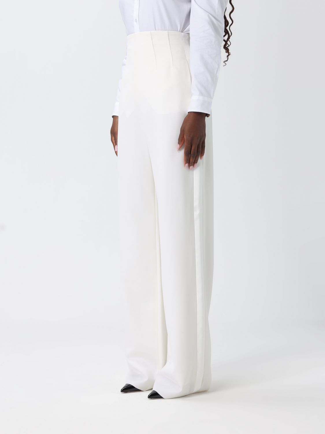 Pants Woman color White