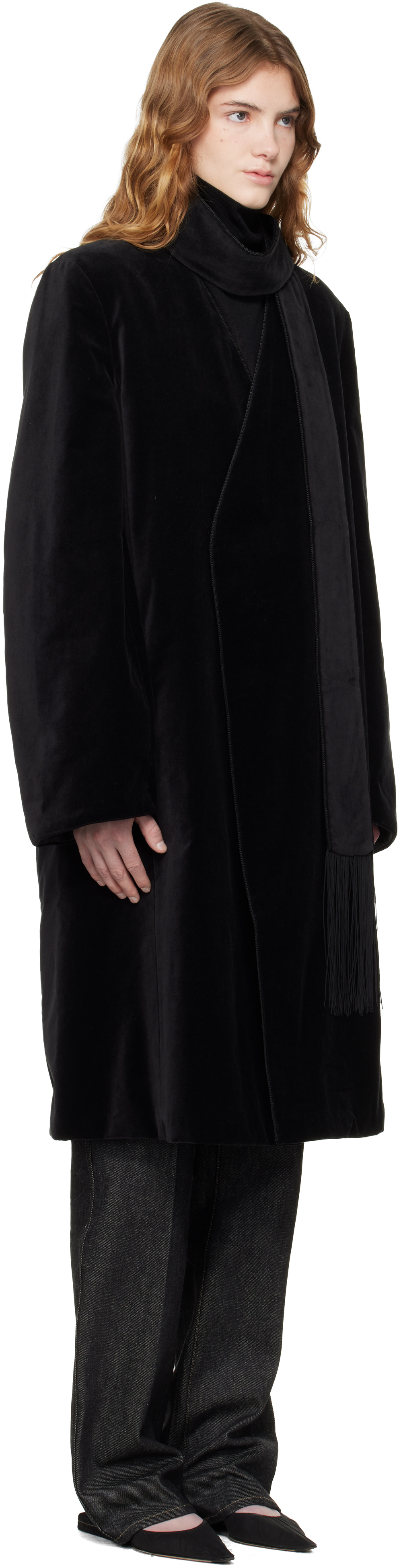 Black Smoking Coat