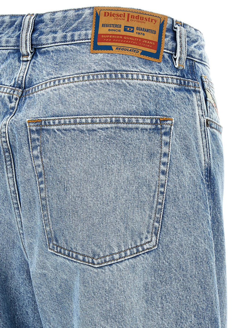 1996 D-sire L.30 Washed Light Blue Denim Baggy Pant - 1996 D-sire
