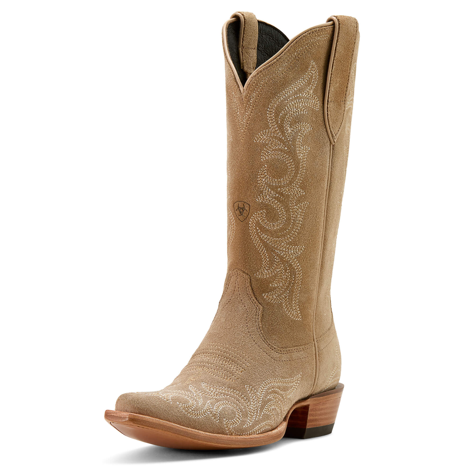 Women's Hazen Western Boots in Truly Taupe, B Medium Width, Size 5, by