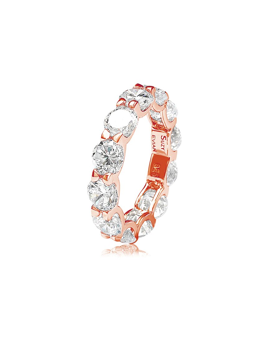 Silver Cz Eternity Ring