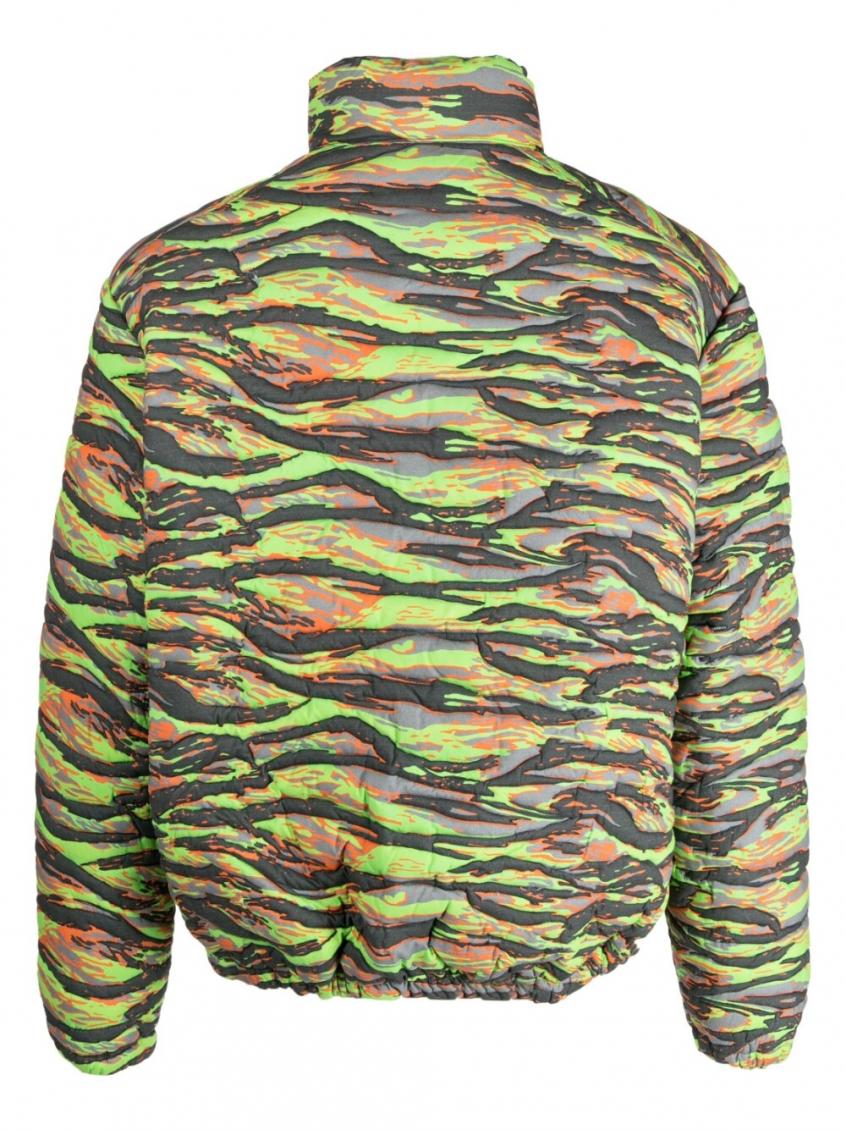 - Printed Quilted Down Jacket