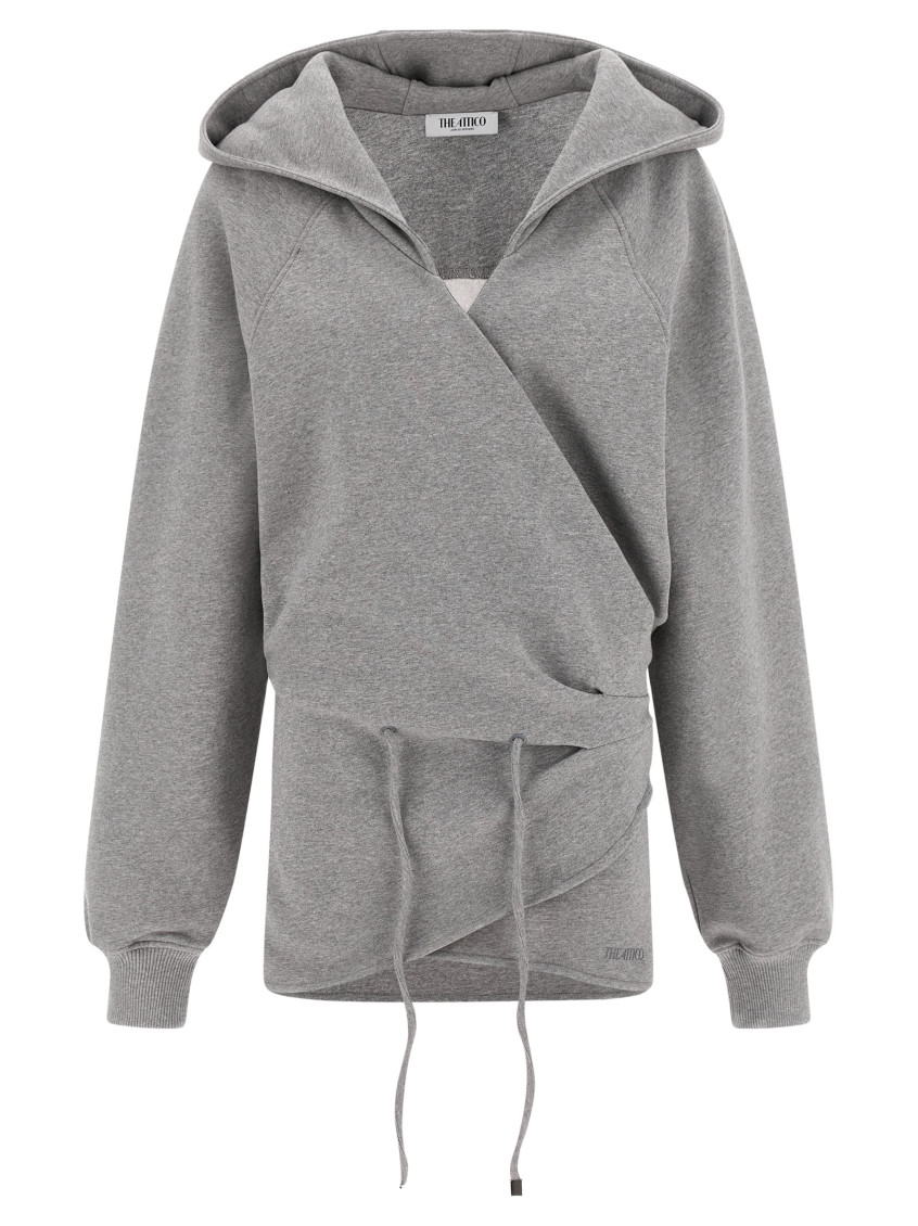 Hooded Dress Dresses Gray