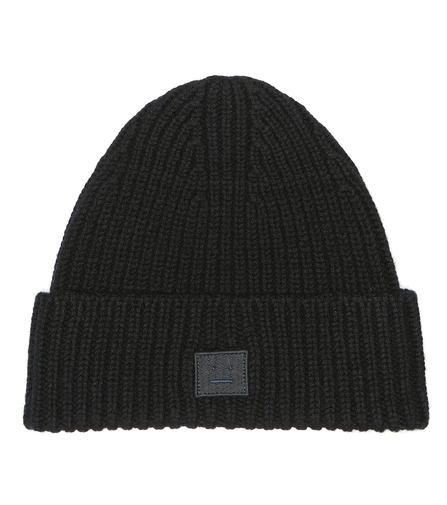 Acne Studios Kids Face wool beanie