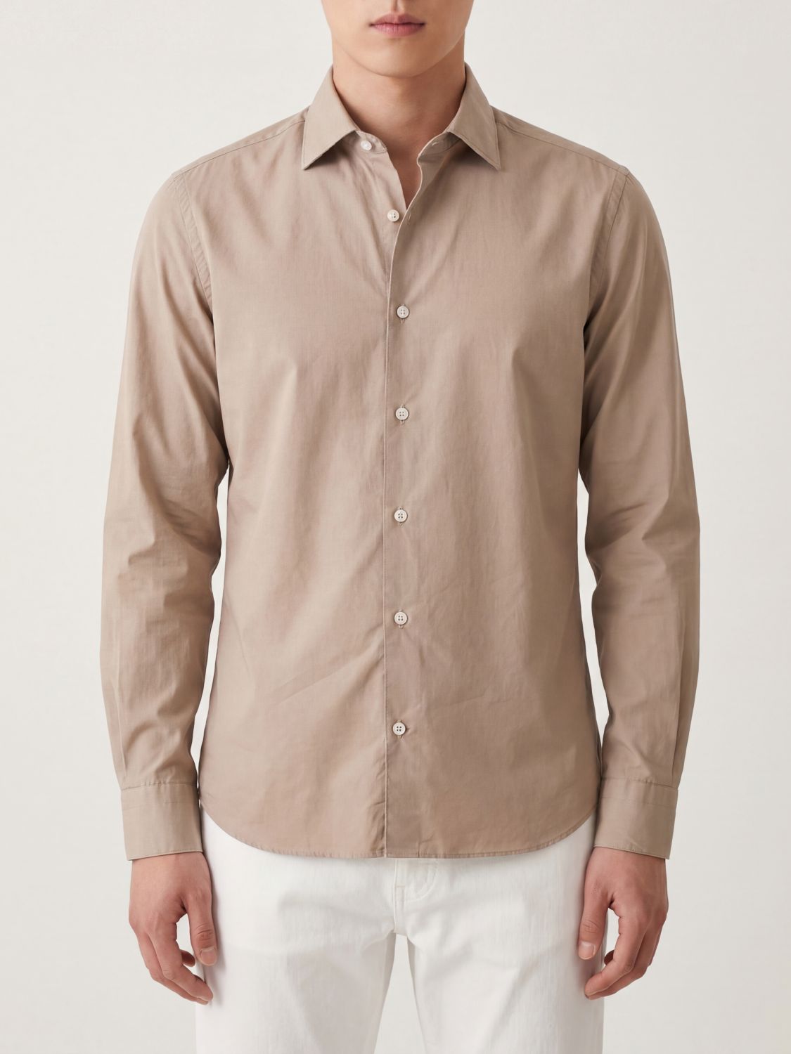 Shirt Men color Brown