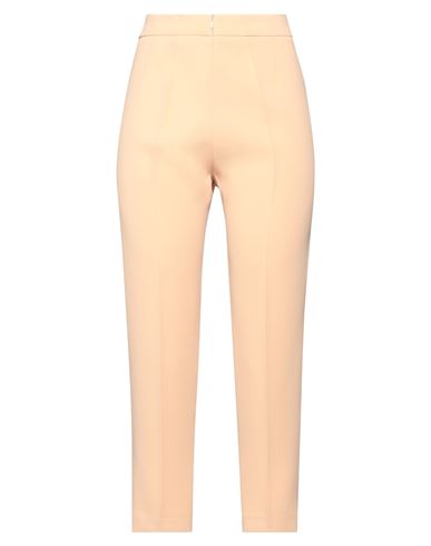 Woman Pants Salmon pink Size 6 Polyester