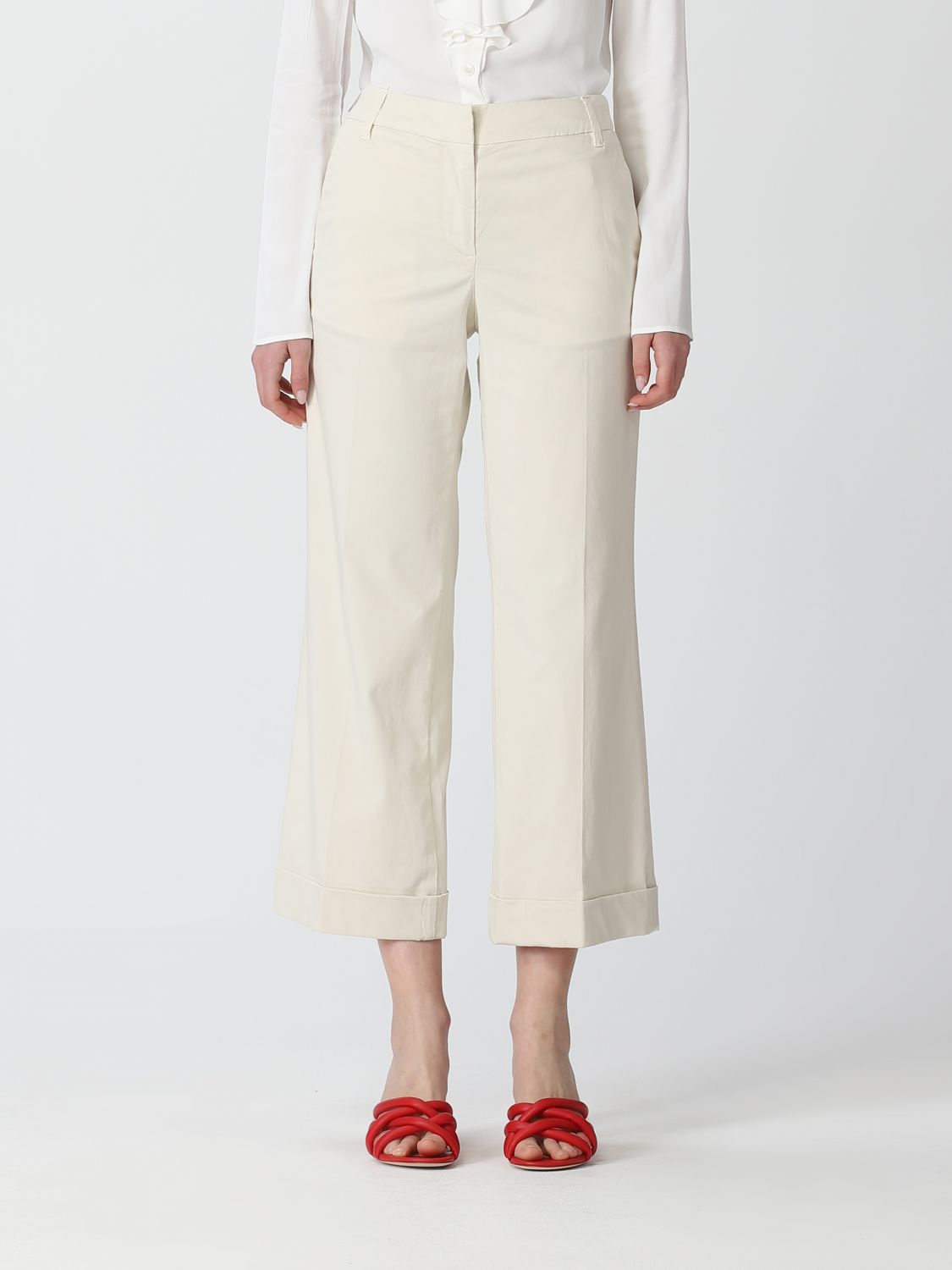 Pants Woman color Butter