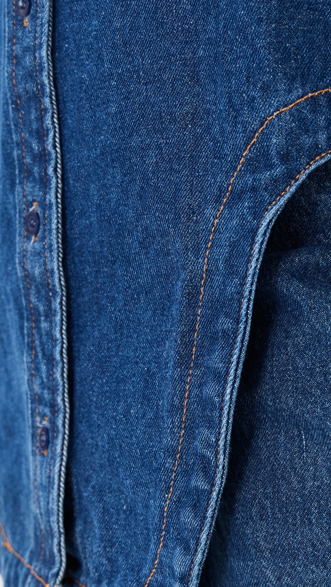 Off Duty Denim Shirt Dark Denim