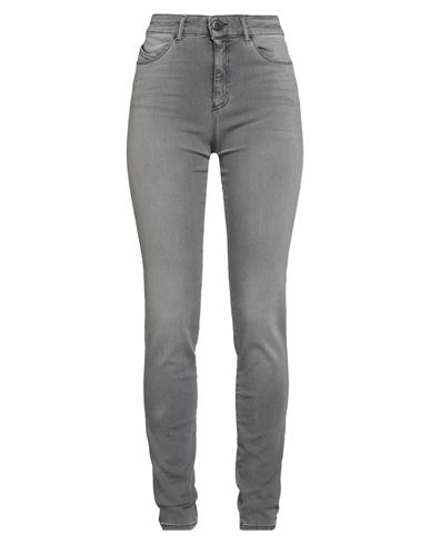Woman Jeans Grey Size 28 Cotton, Lyocell, Elastomultiester, Elastane