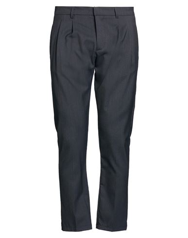 Man Pants Midnight blue Size 33 Virgin Wool, Polyester, Lycra