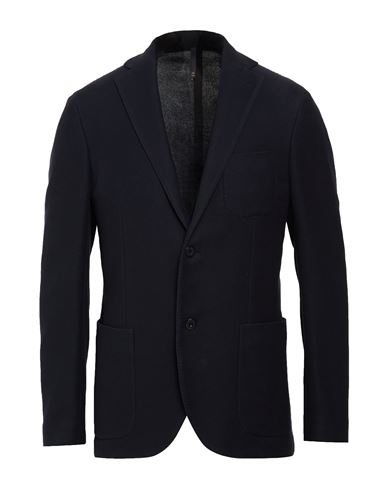 By Slowear Man Blazer Midnight blue Size 46 Cotton