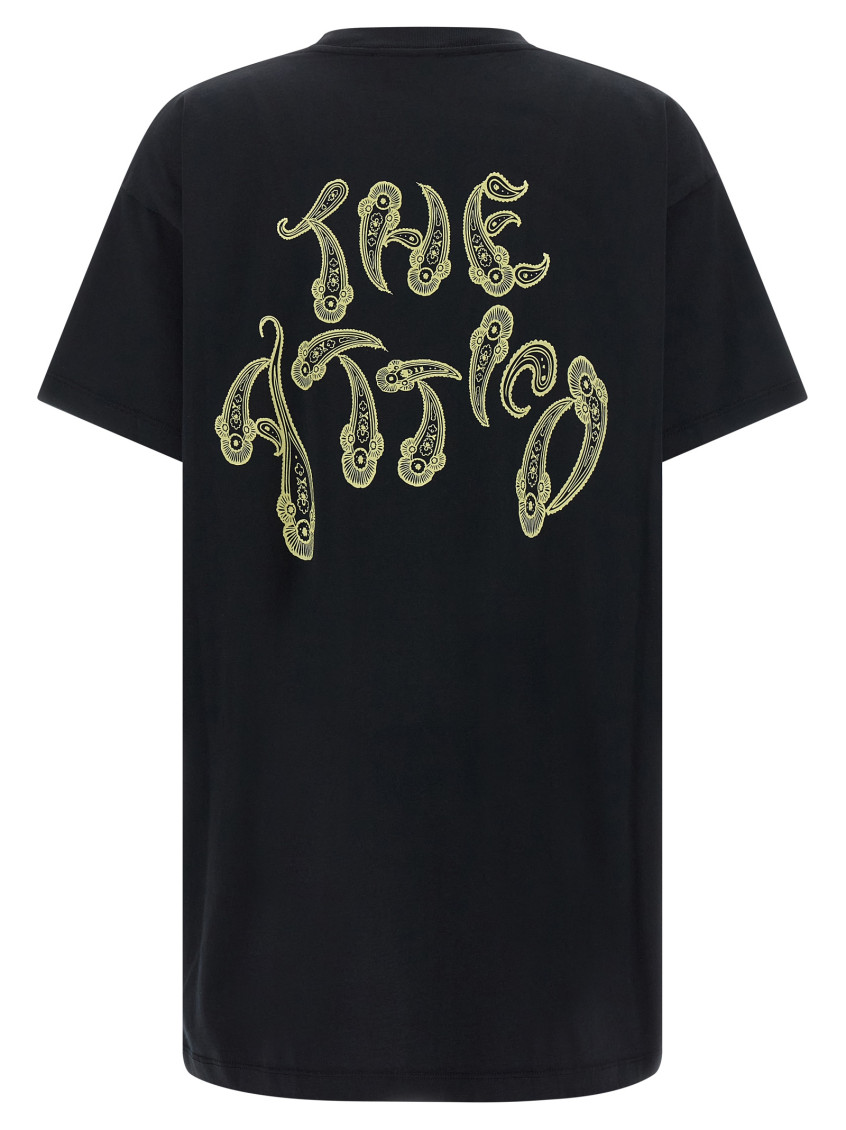 Black Graphic Crew Neck T-Shirt