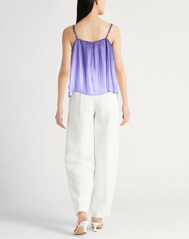 Woman Top Purple Size S Polyester