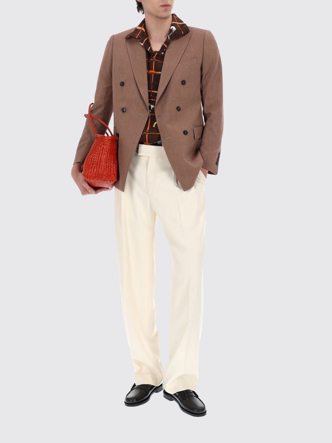 DRÔLE DE MONSIEUR Jacket Men color Brown