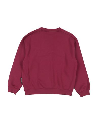 Kid Boy Sweatshirt Burgundy Size 12 Cotton, Polyester