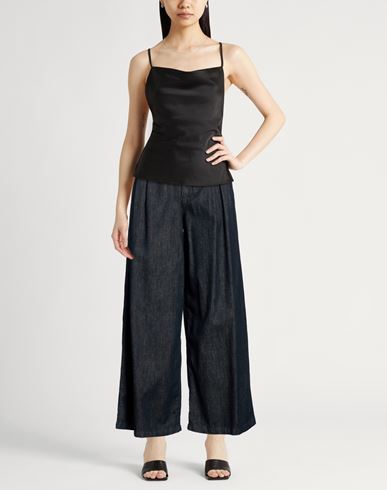 Woman Jeans Blue Size 2 Cotton, Kapok fibre