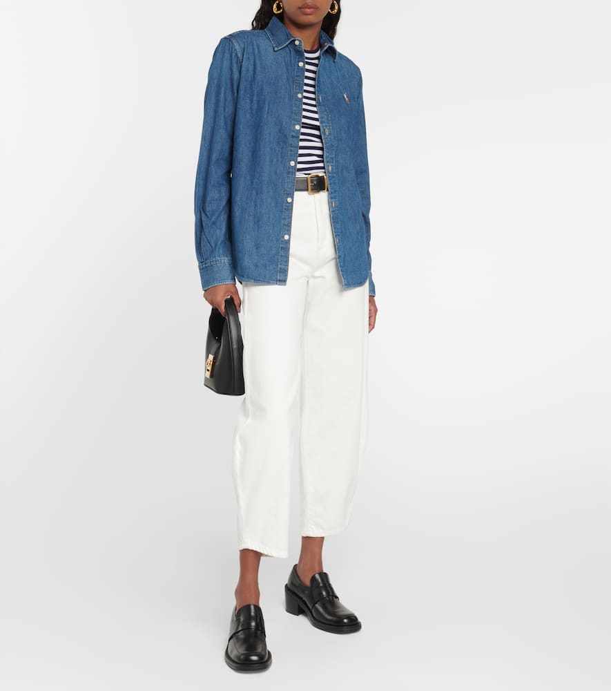 Polo Ralph Lauren Embroidered denim shirt