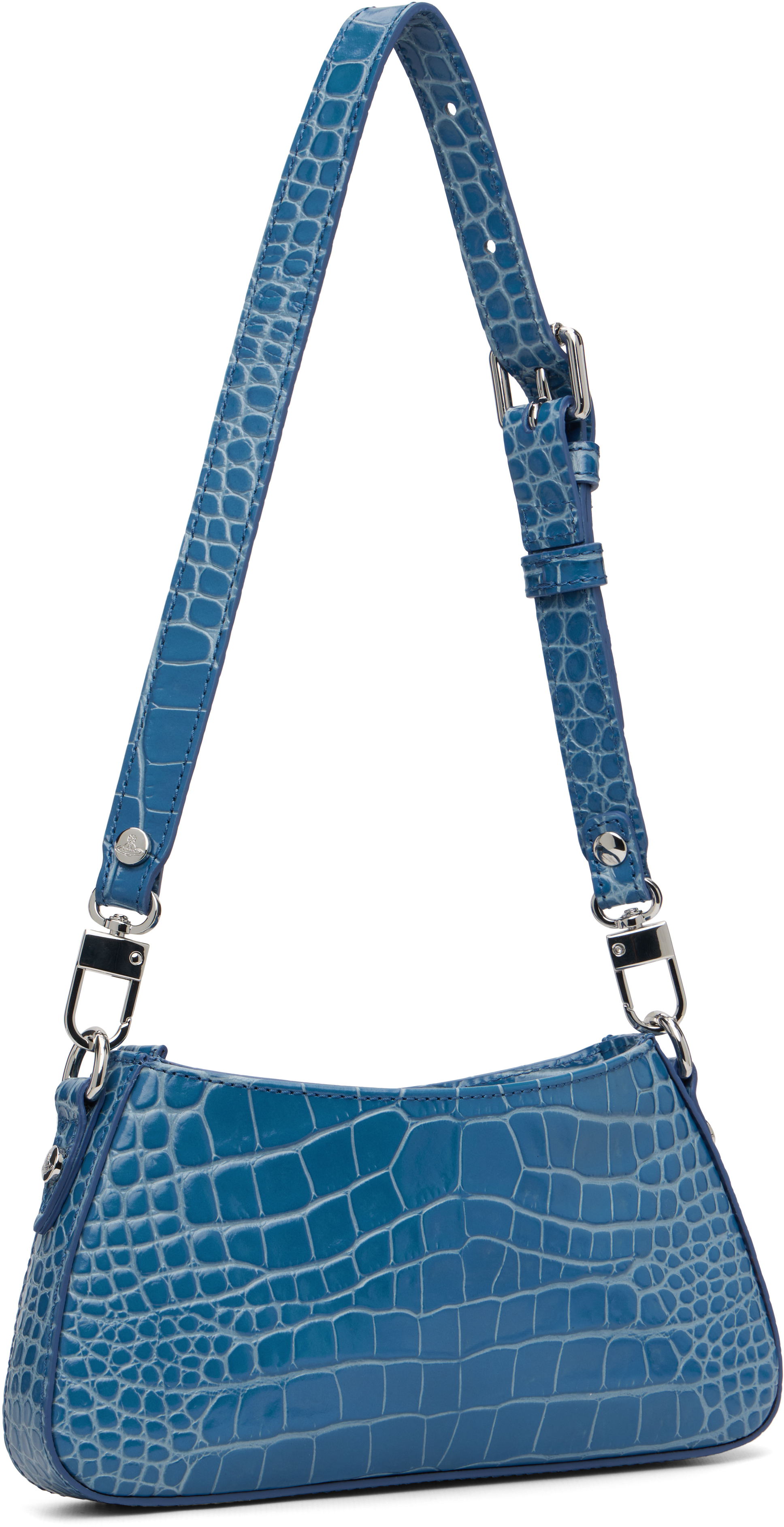Blue Tasha Shoulder Phone Bag