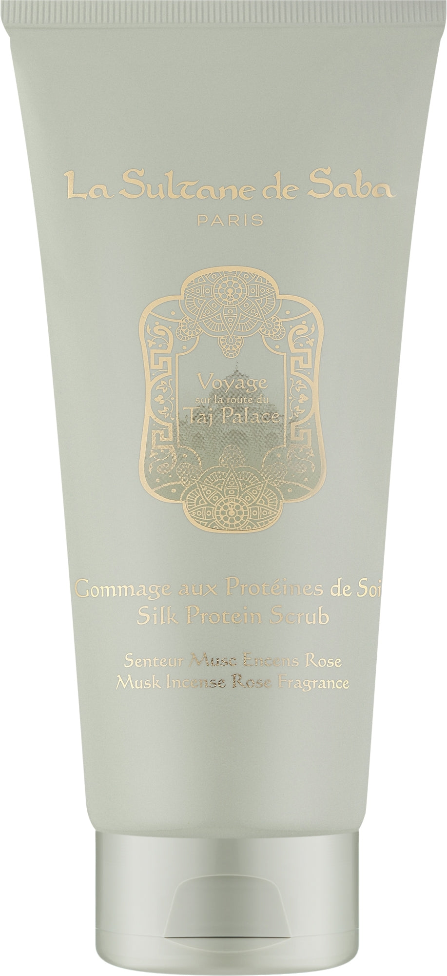 La Sultane de Saba Musc Encens Rose Scrub corpo alle proteine della seta