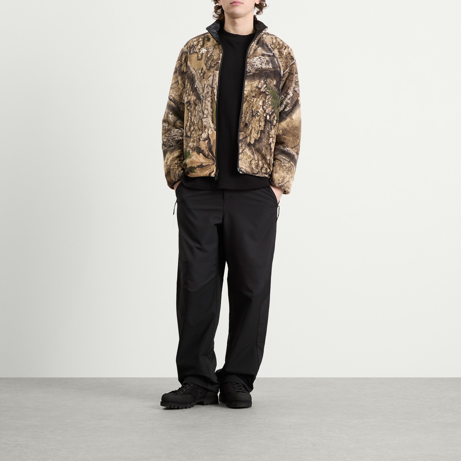 Men's Allterrain x JJJJound Reversible Jacket in Black/Charcoal