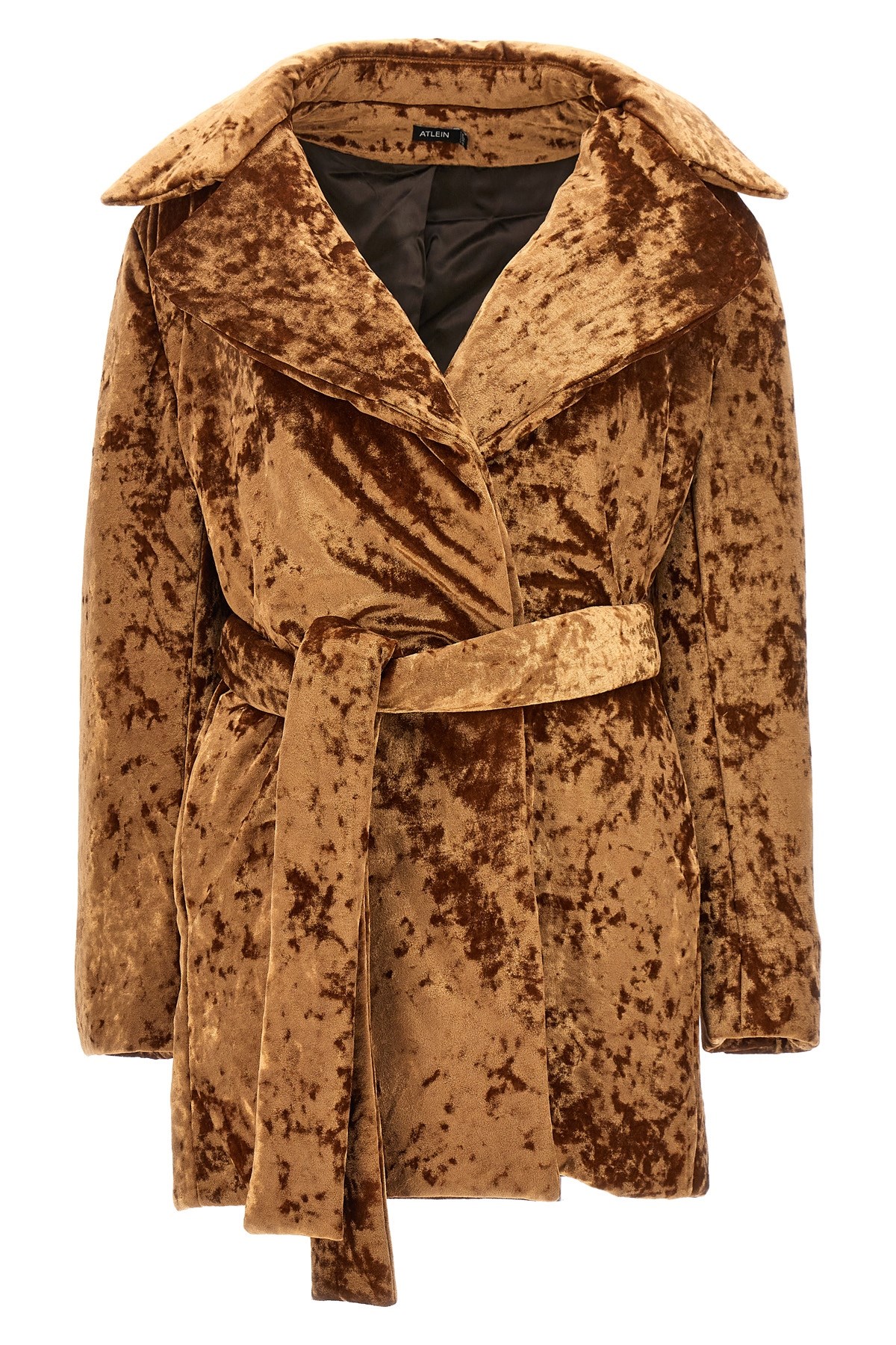 'Crushed Velvet' Coat