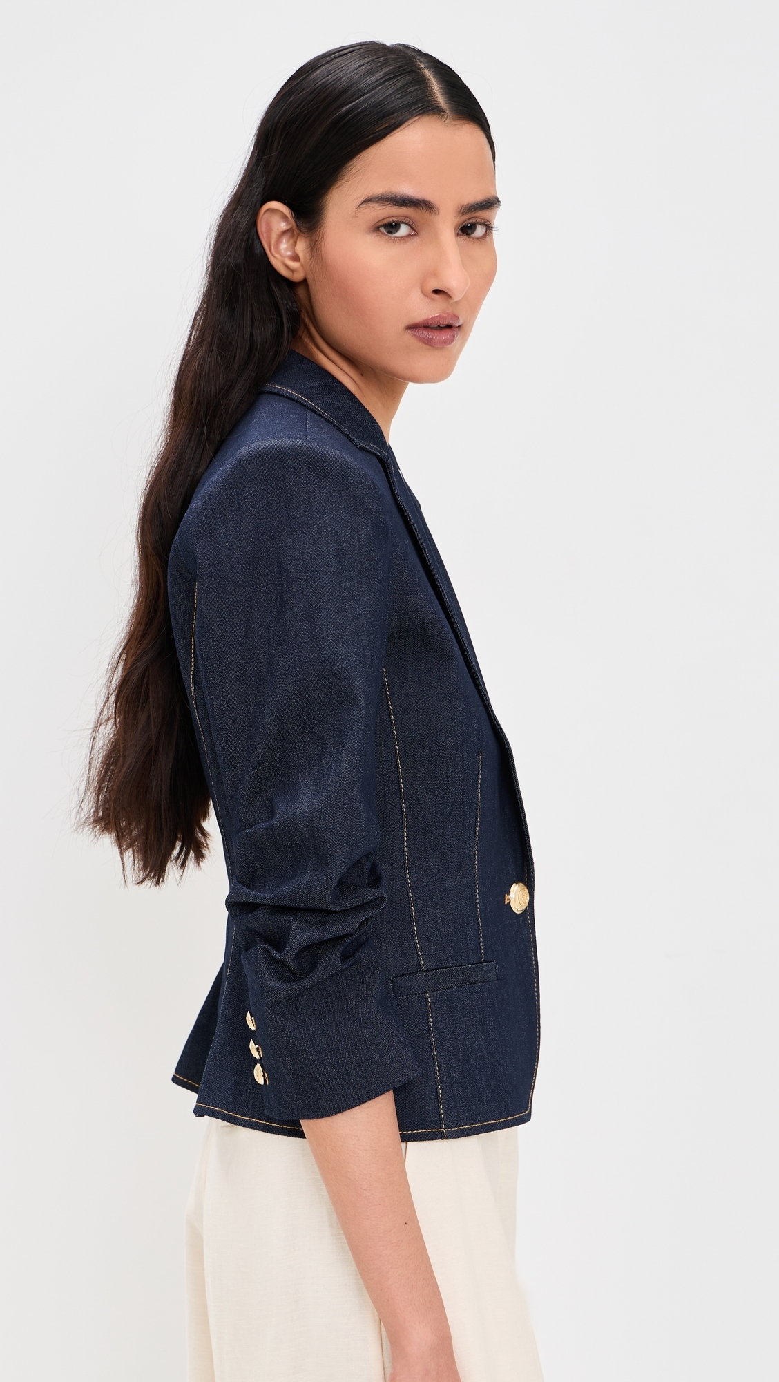 Petit Denim Khloe Blazer INDIGO