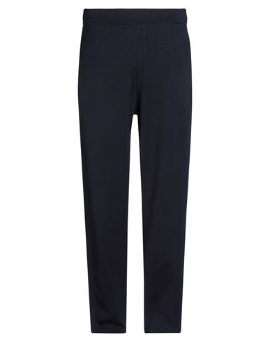 Man Pants Midnight blue Size 42 Cotton, Cashmere, Silk, Polyamide, Elastane