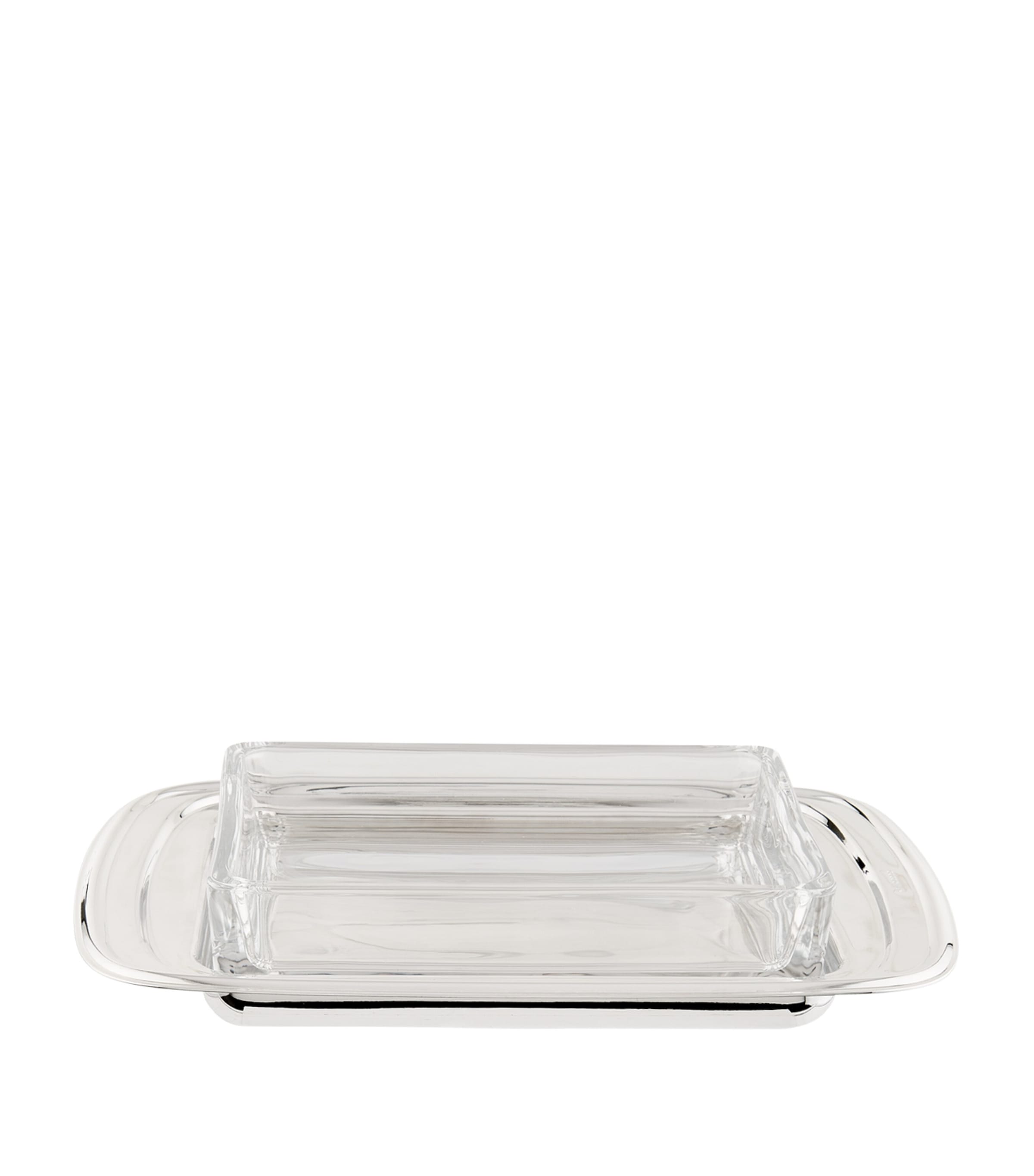 Silver Plated Georgian Rectangular Butter Dish