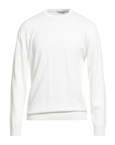 Man Sweater White Size XL Cotton
