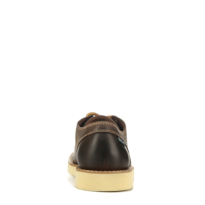 Men's Lumber Down Moc Toe Oxford Shoes (Brown Leather)