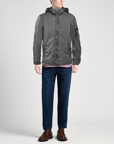 Man Jacket Charcoal Size S Nylon