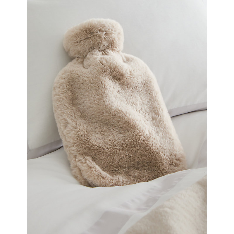 Super-Soft Faux-Fur Hot Water Bottle