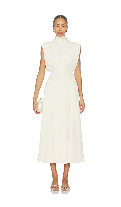 The Bekk Eliana Dress in Cream. S. Also in