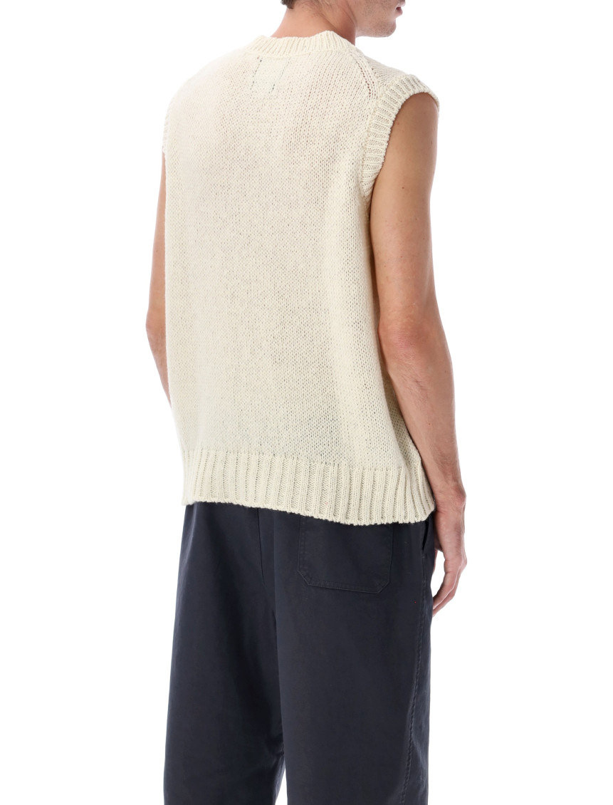 Howlin - sleeveless v-neck knit vest