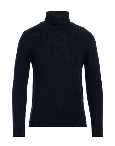 Platinum Man Turtleneck Midnight blue Size XXL Wool, Cashmere, Elastane