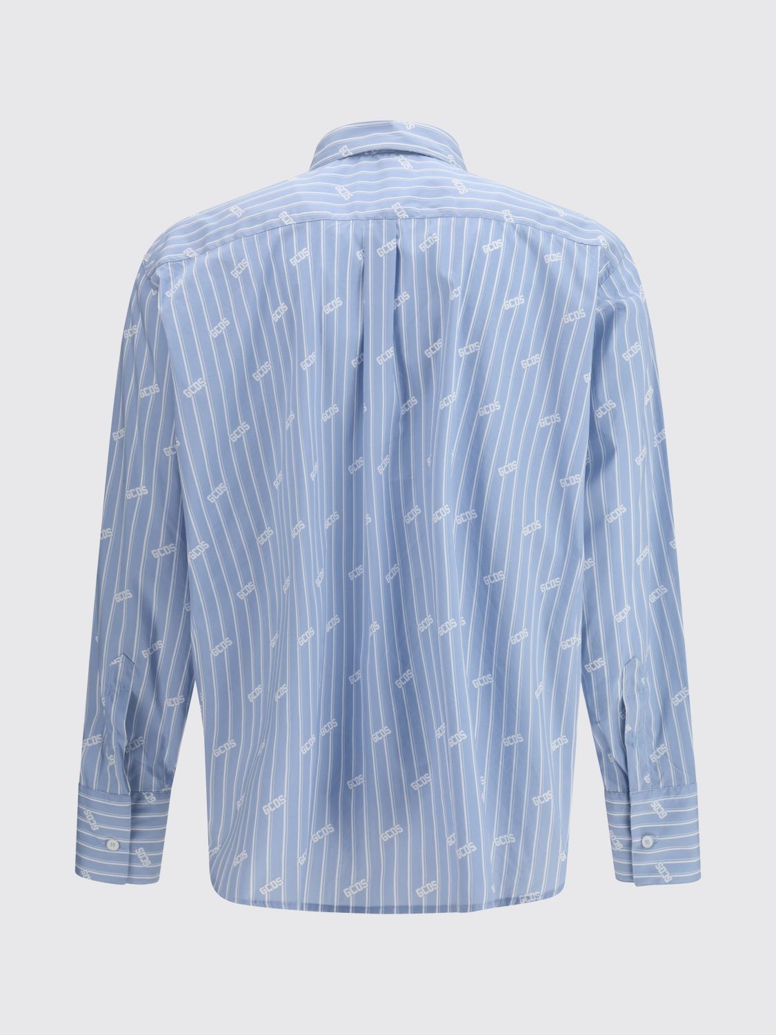 Shirt Men color Gnawed Blue