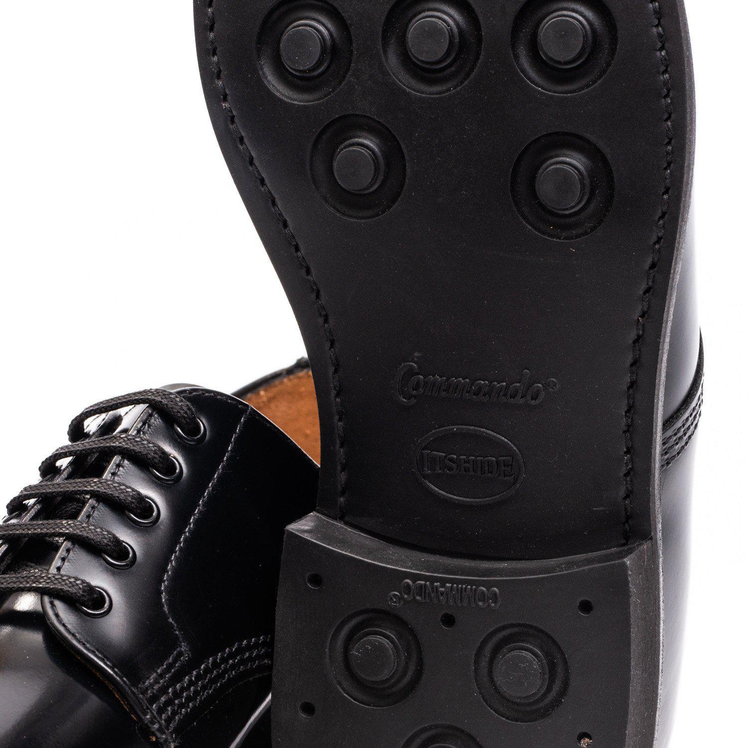 Japan Picusa Gibson Toe Cap Shoe Black 1128B