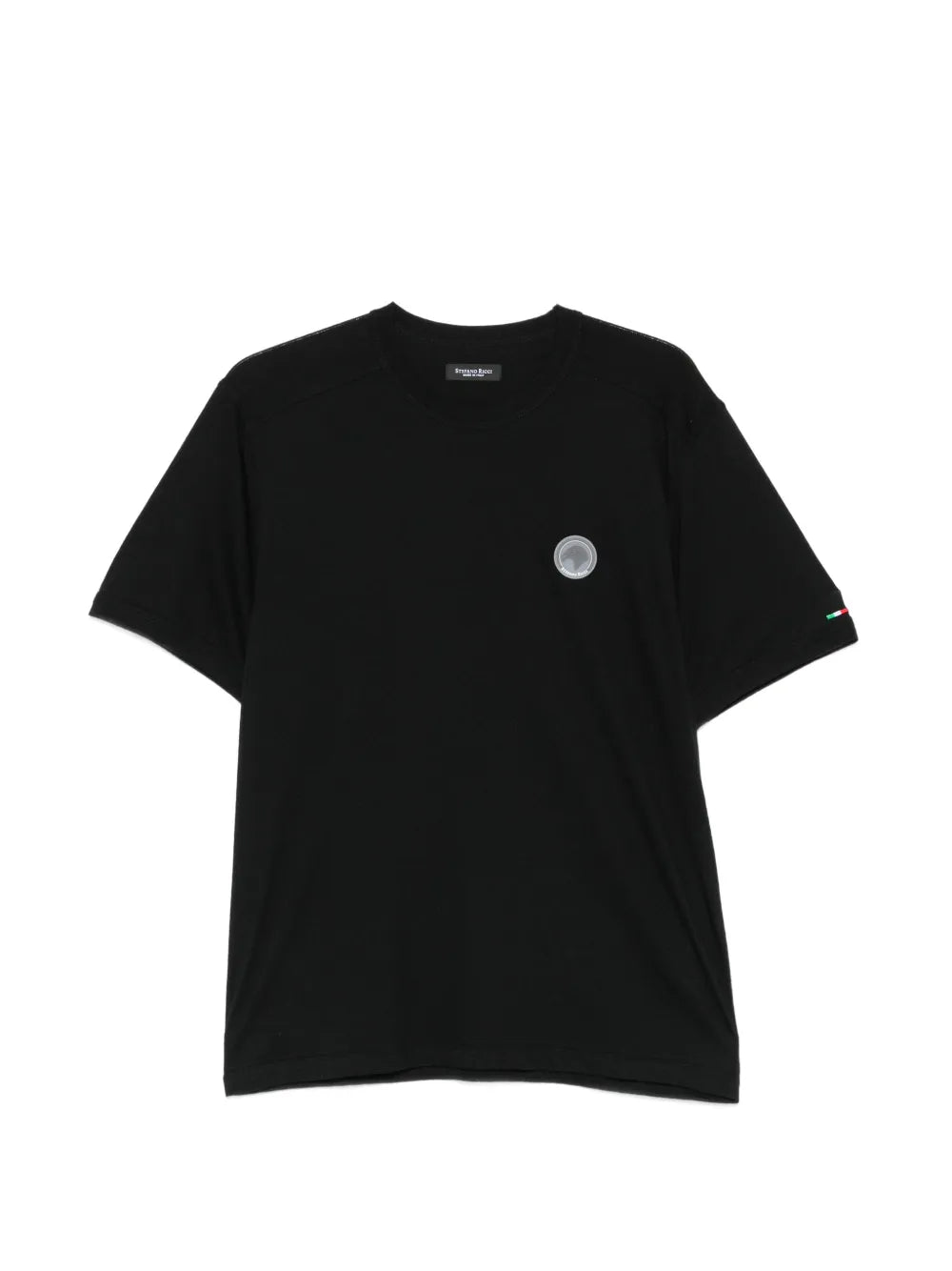 Logo-Patch T-Shirt — Black