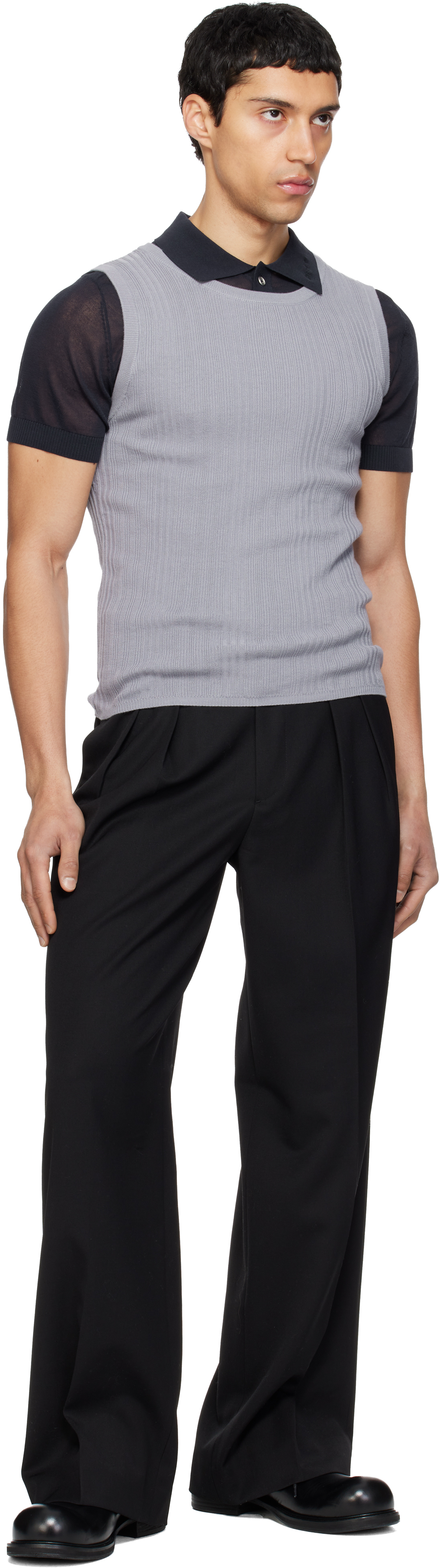 Gray Tone Tank Top