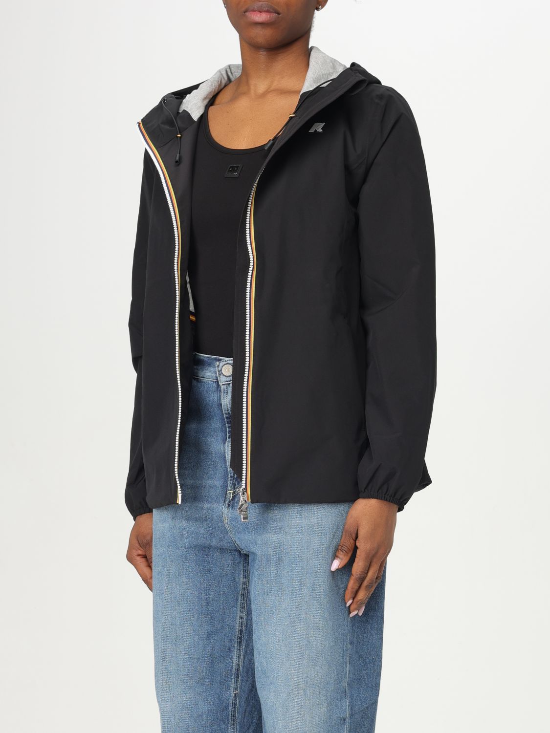 Coat K-WAY Woman color Black