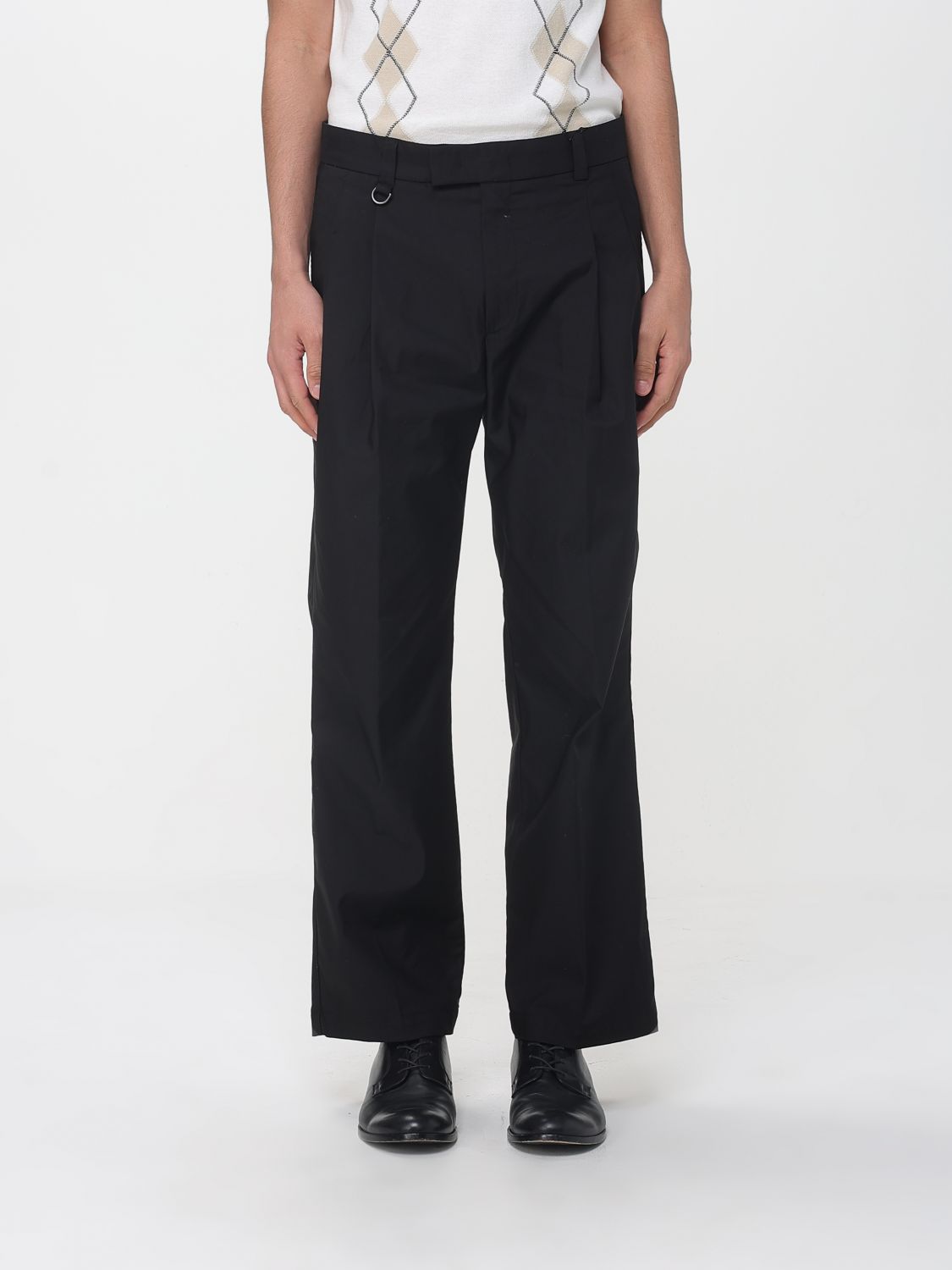 Pants Men color Black