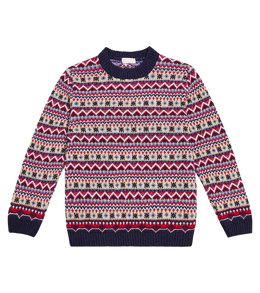Mirlo Fair Isle wool-blend sweater