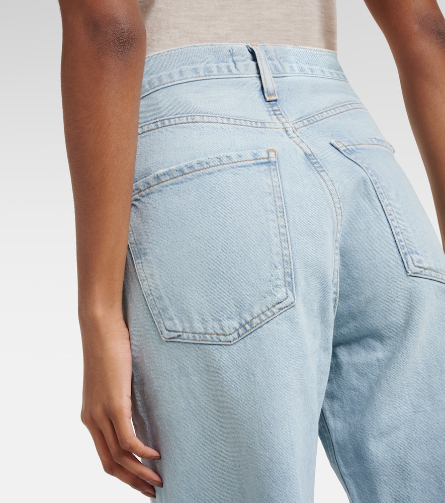 Ren high-rise wide-leg jeans